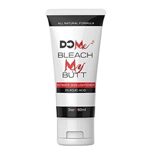 Do Me - Premium Intimate Skin Lightening Cream - All Natural Formula for whitening Intimate and Sensitive Areas - Natural Dark Spot Corrector for Private Parts, Underarm, Elbow, Knees - 3% Kojic Acid (2oz)